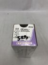 ETHICON J833G Coated Vicryl Undyed Braided Suture, Size 6-0, 18in length, PC-1 needle