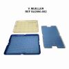 V. MUELLER SU2990-092 Microsurgical Instrument Tray W/ Lid, Insert & 2 Mat Surgical Cases