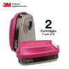 3M Combination Cartridge 60921 Organic Vapor P100 Replacement Combination Respirator Cartridge Filter