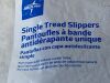 MEDLINE Lot of 3 Single Tread Slippers  RA23JJS  (H57) Single Tread Slippers