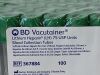 BD Lot of 95 Blood Collection Tubes  367884   Exp.2025-06  (H57) Blood Collection Tubes