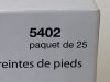 ASPEN SURGICAL Box of 25  Ready-Rolled Foot Printer 5402 (*H57*) Ready-Rolled Foot Printer