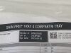 MEDLINE Lot of 3 Skin Prep Tray  DYND70668   Exp.2025-04 & 2025-09  (Y64) Skin Prep Tray