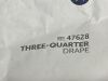 HALYARD Lot of 2 Three-Quarter Drape Sheet, 76" x 55"  47628  Exp.2027-07  (K29#2/Y63) Three-Quarter Drape