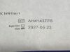 HALYARD Aero Blue  41734 Exp.2027-05  (Y63) Aero Blue