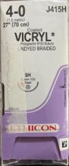 ETHICON Vicryl 4-0  J415H  SH needle expiry Dec. 2024 Sutures