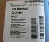 CARDINAL HEALTH Ref: 8888492025 Dover PVC Urethral Catheter 10Fr/CH x 16" Box of 100 Catheters