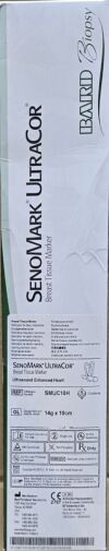 BARD SMUC10H SenoMark UltraCor - Breast Tissue Marker Heart Shape Sterile