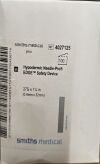 SMITHS MEDICAL 4027125 Needle-Pro EDGE - Hypodermic Needle Hinged Safety Needle 27 Gauge 1-1/4 Inch Length Regular Wall