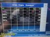 PHILIPS Intellivue MP50  , MMS Press Print Modules, Leads~ Anesthesia Monitor