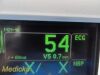 GE Dash 3000 Series,(SpO2 Dual IBP EKG NBP T/CO Print) W/ Leads ~ Monitor