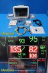 GE Dash 4000 Series, {NBP,SPO2,ECG,T/CO,IBP,Print} W/ Leads~  Patient Monitor