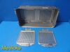 V. MUELLER Allegiance MAJOR SURGERY Sterilization Container W/ Ret. Plates