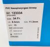 RUSCH 123334 PVC Nasopharyngeal Airway 34Fr. - Box of 10