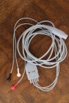 DATASCOPE 0012-00-1255-01,    0012-00-1261-08 3 lead ecg cable