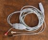 DATASCOPE 0012-00-1255-01,    0012-00-1261-08 3 lead ecg cable