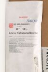 ARROW SAC-01618-PBX | | BOX OF 10 | Arterial Catheterization Set 18G x 16cm