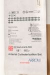 ARROW SAC-01618-PBX | | BOX OF 10 | Arterial Catheterization Set 18G x 16cm
