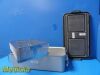 BAXTER V.Mueller Major Surgery Storage Sterilization Container W/ Basket