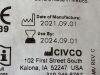 CIVCO Lot of 18 Positioning Arm Cover  610-946  Exp.2024-09  (N29) Positioning Arm Cover