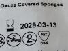 TELEFLEX Box of 100 Packs (5/Pack) Tonsil Sponges  200327 Exp.2029-03  (Y70) Tonsil Sponges