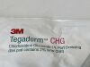 3M Lot of 4 Tegaderm CHG  1665  Exp.2025-11  (J23) Tegaderm CHG