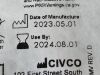CIVCO Lot of 31 Ultrasound Pad  H20-001  Exp.2024-08  (K31/Y67) Ultrasound Pad