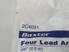 BAXTER Four Lead Arthroscopic Irrigation Set  2C4031 (Y67) Four Lead Arthroscopic Irrigation Set