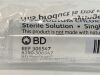 BD Lot of 74 0.9% Sodium Chloride Injection Usp  306547   Exp.2026-08 to 2027-05 (Q27/Y67) 0.9% Sodium Chloride Injection Usp