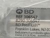 BD Lot of 74 0.9% Sodium Chloride Injection Usp  306547   Exp.2026-08 to 2027-05 (Q27/Y67) 0.9% Sodium Chloride Injection Usp