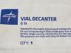 MEDLINE Lot of 15 Vial Decanter DYNJDEC06  Exp.2027-10  (Y67) Vial Decanter
