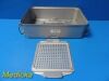 GENESIS The C.A.S.E  Sterilization Container W/ Basket & Retention Plates