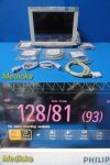 PHILIPS Intellivue MP70 ,W/ MMS & Print Modules + Leads ~ Neonatal Monitor