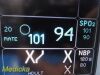 GE 2013  Dash 4000 Series  ,(TEMP/CO, SpO2, ECG, NBP Print) W/ Leads~ Monitor