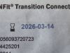 CEDIC 5 Packs (5/Pack) Enteral Distal End ENFit  7149  Exp. 2026-02 & 2026-03  (K31/Y64) Enteral Distal End ENFit