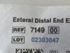 CEDIC 5 Packs (5/Pack) Enteral Distal End ENFit  7149  Exp. 2026-02 & 2026-03  (K31/Y64) Enteral Distal End ENFit