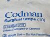CODMAN 6 Packs (10/pack) Surgical Strips  80-1453  Exp.2025-01  (Y64) Surgical Strips