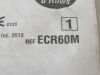 ETHICON Lot of 4 ENDOPATH 60 mm Reloads,  ECR60M Exp.2024-11  (Y64) echelon 60