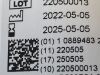 SUNMED Lot of 10 CERFLOCAP Flocap CO2 & Flow Indicato R500P21-001  Exp.2025-05 to 2026-09 (Q24/Y64 ) Flocap