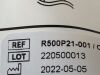 SUNMED Lot of 10 CERFLOCAP Flocap CO2 & Flow Indicato R500P21-001  Exp.2025-05 to 2026-09 (Q24/Y64 ) Flocap