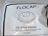 SUNMED Lot of 10 CERFLOCAP Flocap CO2 & Flow Indicato R500P21-001  Exp.2025-05 to 2026-09 (Q24/Y64 ) Flocap