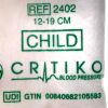 CRITIKON GE REF 2402, 12-19CM SOFT-CUF for Child, NEW