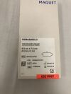 MAQUET M002000195290 HemaShield Knitted Double Velour Cardiovascular Fabric, 0.8cm X 7.6cm