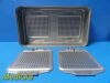 CAREFUSION V.Mueller  Genesis Sterilization Container W/ Retention Plates