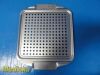CAREFUSION V.Mueller  Genesis Sterilization Container W/ Retention Plates