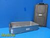 CAREFUSION V.Mueller  Genesis Sterilization Container W/ Retention Plates