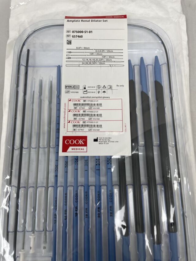 COOK G57460 Amplatz Renal Dilator Set, Modified 6-30F