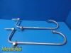 UNBRANDED (Allen Medical 150830-081) Candy Cane Stirrups (Leg Holders)