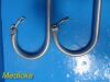 UNBRANDED (Allen Medical 150830-081) Candy Cane Stirrups (Leg Holders)
