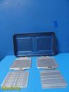 J&J De Poy 62.016.001 Sterilization Container W/ Basket & Retention Plates